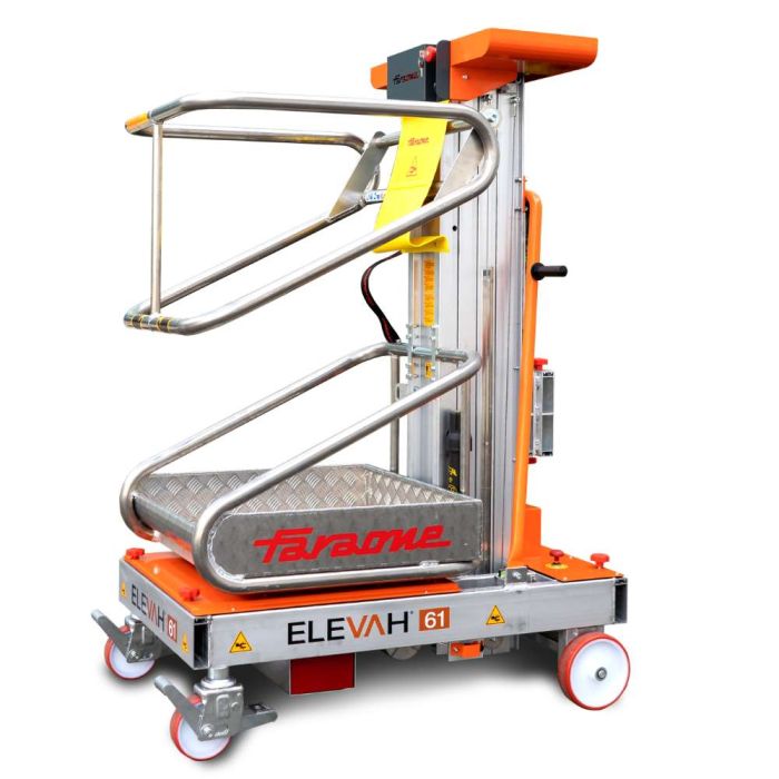 Elevah 61 - Piattaforma aerea compatta a trazione manuale